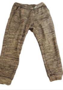 Cat & Jack grey/black/white stripe sweat pants with pockets